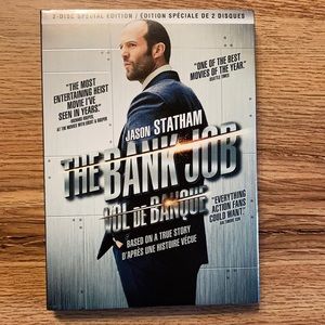 Blue and White DVD of The Bank Job